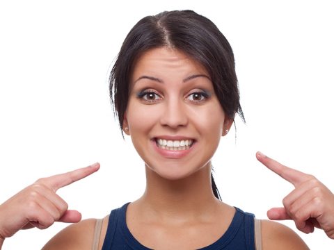 woman wondering about going to periodontist